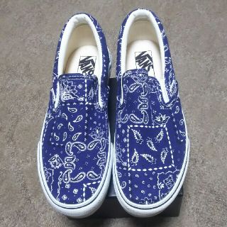 ヴァンズ(VANS)のバンズ・スリッポン★ペイズリー柄(スリッポン/モカシン)