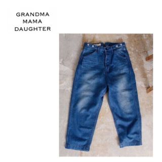 ヤエカ(YAECA)のGRANDMA MAMA DAUGHTER/クロップドサルエルデニムパンツ(デニム/ジーンズ)