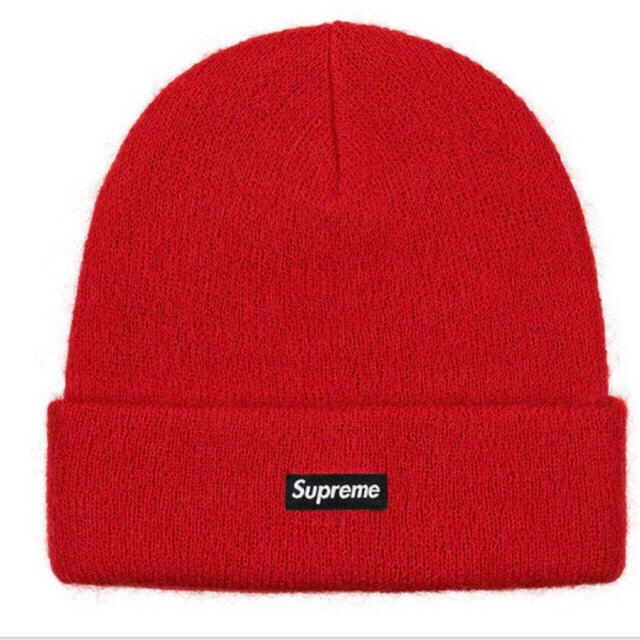 Supreme(シュプリーム)のSupreme  mohair beanie レッド メンズの帽子(ニット帽/ビーニー)の商品写真