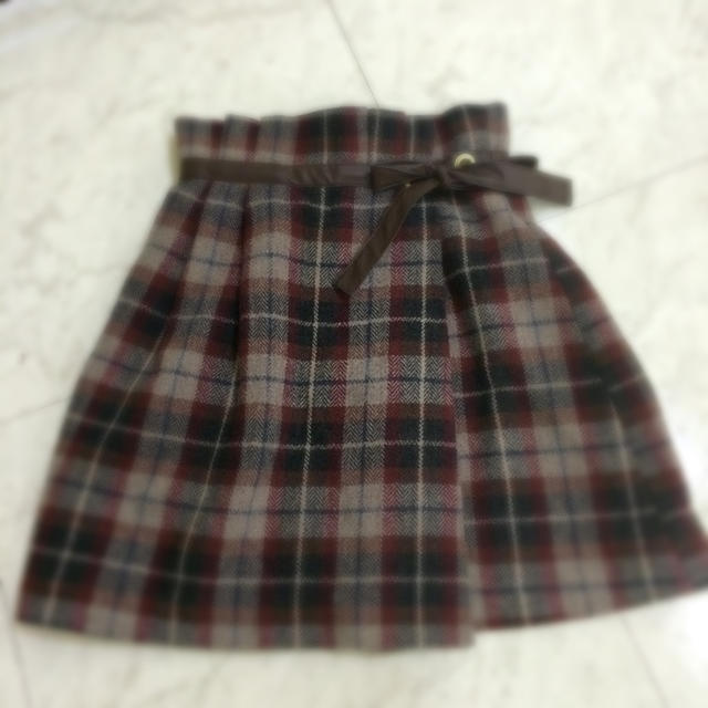 Rirandture(リランドチュール)のリランドチュール♡ウールチェックSK レディースのスカート(ミニスカート)の商品写真