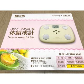 タニタ(TANITA)の新品未使用   TANITA 体組成計 体重計(体重計)