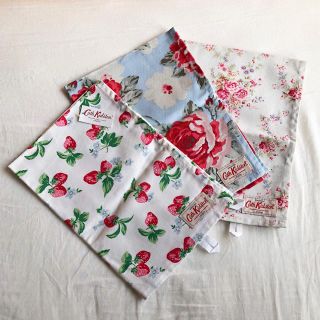 キャスキッドソン(Cath Kidston)のキャスキッドソン◆ティータオル◆3枚セット◆UKサイト購入(収納/キッチン雑貨)