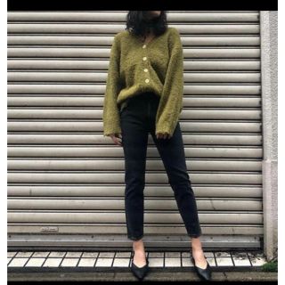 マウジー(moussy)のmoussy  GRASSニットカーディガン(カーディガン)