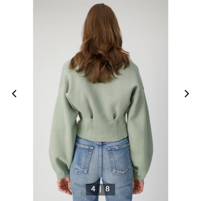 moussy(マウジー)のmoussy V NECK SHORT カーディガン レディースのトップス(カーディガン)の商品写真