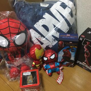 マーベル(MARVEL)のマーベル　アベンジャーズ  スパイダーマン　ぬいぐるみ　など　セット　まとめ売り(ぬいぐるみ)