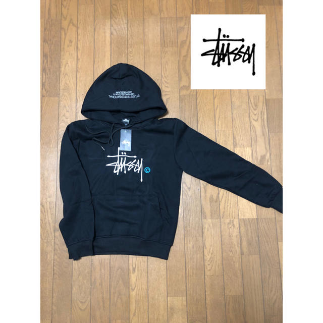 メンズストゥーシー stussy プルオーバーパーカー 裏起毛