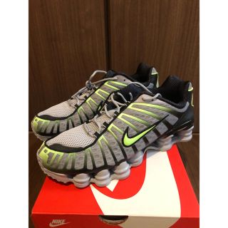 ナイキ(NIKE)の29.0 NIKE SHOX TL ショックス GREY ウルフ　グレー(スニーカー)