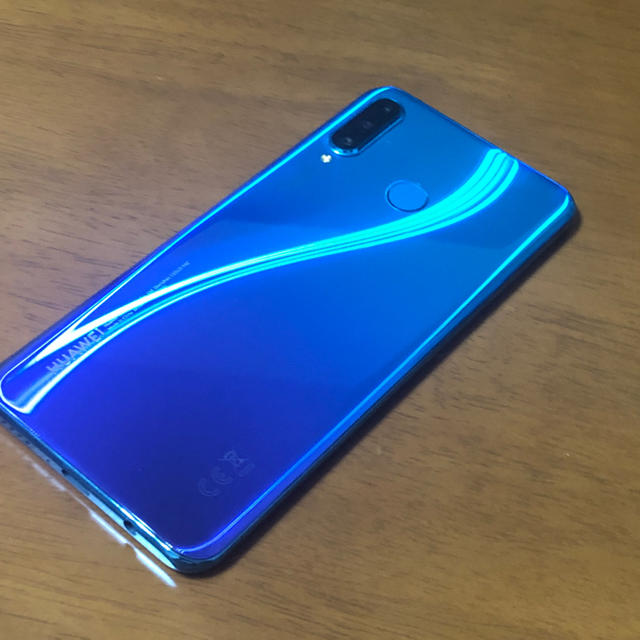 【美品】Huawei p30 LITE ピーコックブルー