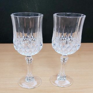 クリスタルダルク(Cristal D'Arques)のMmmm6290様専用Crystal D'Arques ペアワイングラス(グラス/カップ)