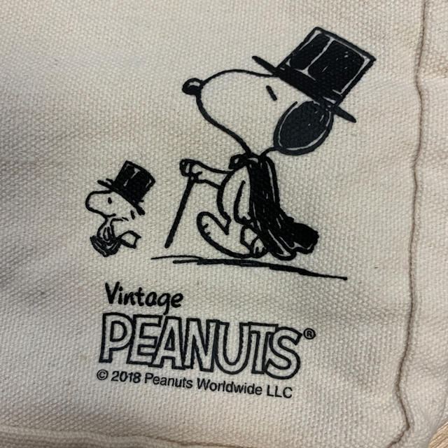 PEANUTS(ピーナッツ)のスヌーピー キャンバス調BIGトート レディースのバッグ(トートバッグ)の商品写真