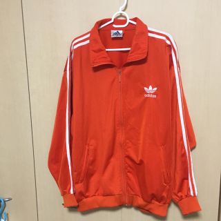 アディダス(adidas)のアディダスジャージ上  オレンジ(ジャージ)