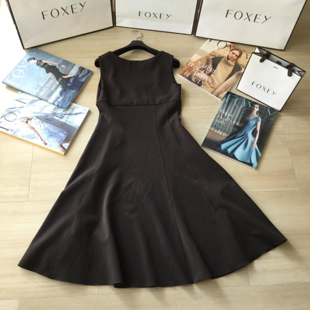 FOXEY NY フィット&フレアワンピース