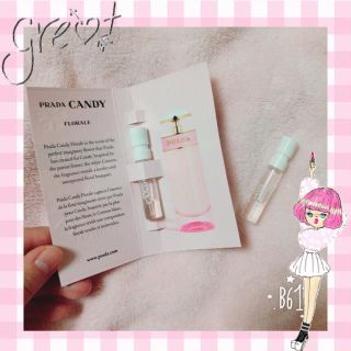 プラダ(PRADA)のキャンディ フロラーレ♡試供品2つセット(香水(女性用))