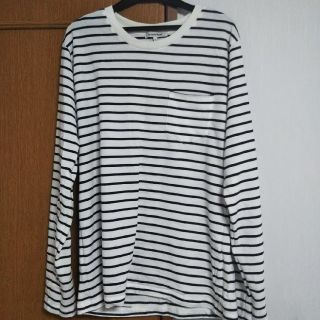 グローバルワーク(GLOBAL WORK)の即購入可！！グローバルワーク ボーダー長袖Tシャツ(Tシャツ/カットソー(半袖/袖なし))