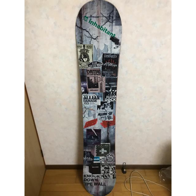 ALLIAN(アライアン)のアライアン ダメージ allian damage スノーボード スポーツ/アウトドアのスノーボード(ボード)の商品写真