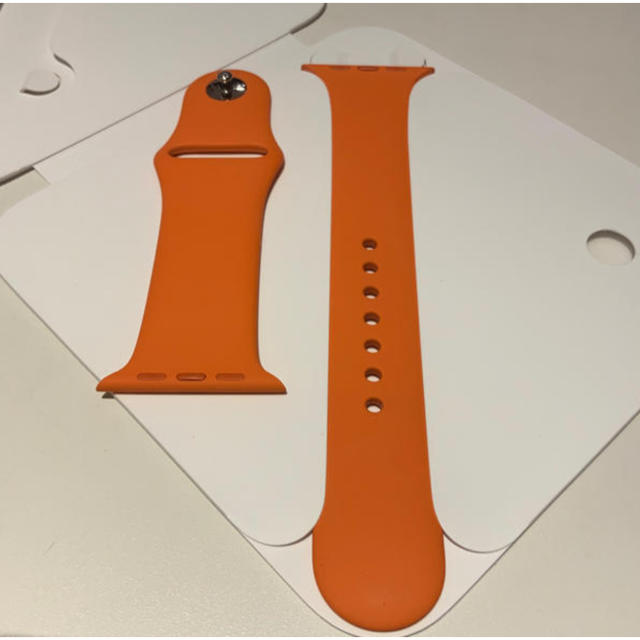 Hermes(エルメス)の(正規品) Apple Watch HERMES エルメス 42mm メンズの時計(ラバーベルト)の商品写真