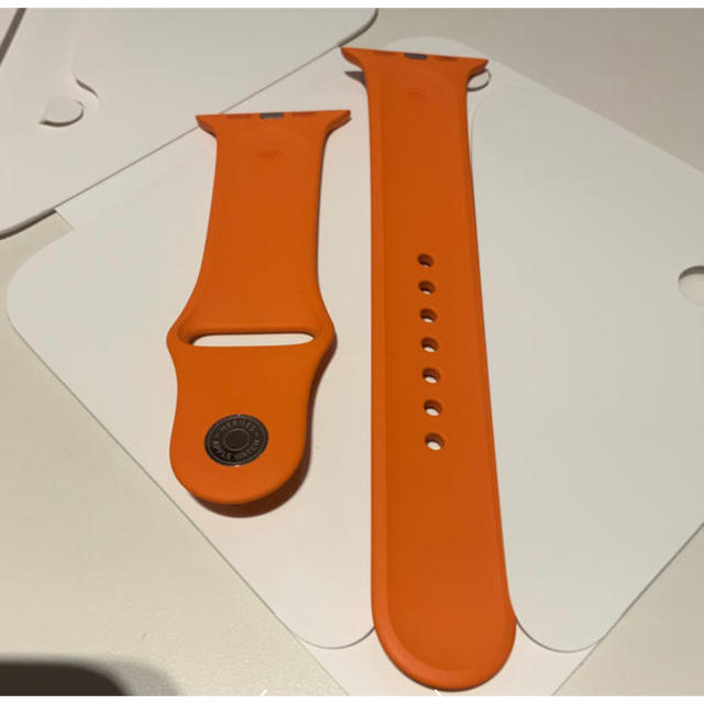 Hermes(エルメス)の(正規品) Apple Watch HERMES エルメス 42mm メンズの時計(ラバーベルト)の商品写真
