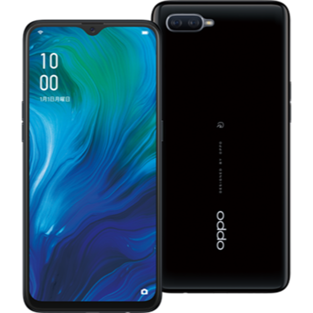 新品未開封 匿名配送 OPPO Reno A 128GB ブラック 購入証明書付