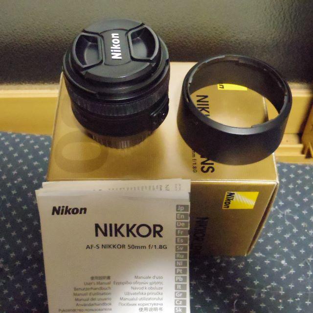 ニコン　AF-S NIKKOR 50mm f/1.8G