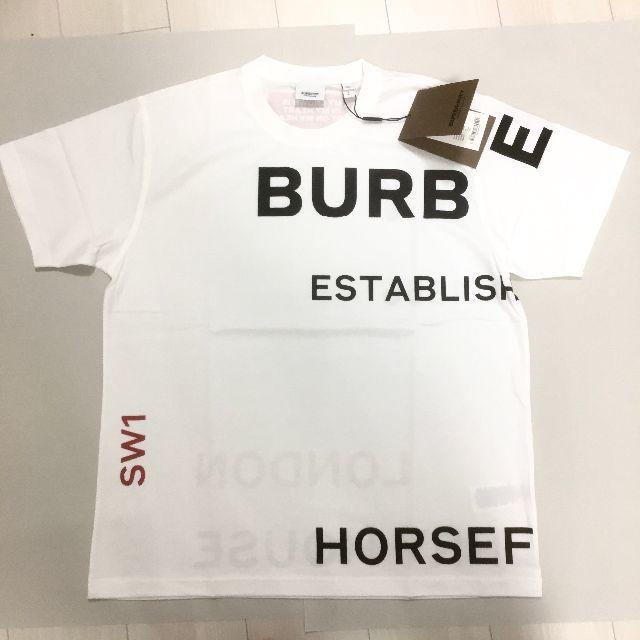 BURBERRY(バーバリー)の新品未使用！送料込み★Burberry★ホースフェリーオーバーサイズ Tシャツ レディースのトップス(Tシャツ(半袖/袖なし))の商品写真