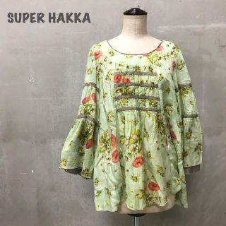 スーパーハッカ(SUPER HAKKA)の【SUPER HAKKA】花柄ブラウス スーパーハッカ(シャツ/ブラウス(長袖/七分))