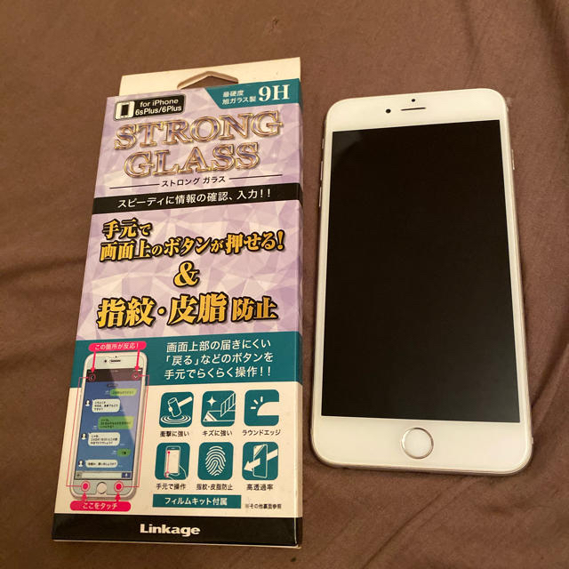 iPhone 6 Plus Silver 16 GB auスマートフォン本体