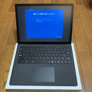 マイクロソフト(Microsoft)のマイクロソフト　Surface Laptop2 (ノートPC)