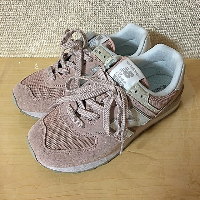 New Balance - ニューバランス 574 パステルピンク 23.5cmの通販 by Yamato777's shop｜ニューバランス