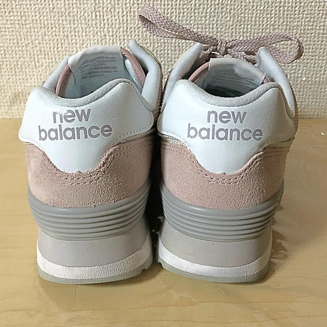 New Balance(ニューバランス)のニューバランス　574  パステルピンク　23.5cm レディースの靴/シューズ(スニーカー)の商品写真