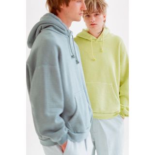 アンユーズド(UNUSED)のURU 16aw ビッグシルエットパーカー サージ(パーカー)