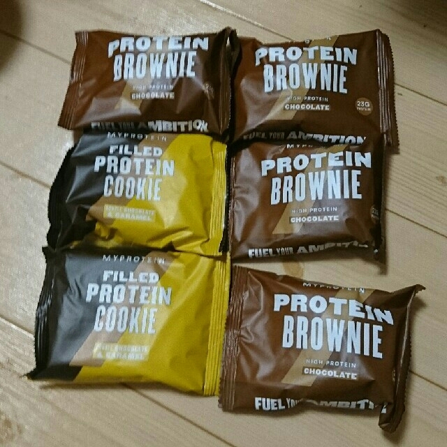 MYPROTEIN(マイプロテイン)のマイプロテイン  ブラウニーとクッキー 食品/飲料/酒の健康食品(プロテイン)の商品写真