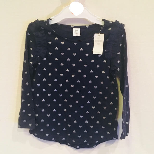 GAP(ギャップ)のGAP カットソー 100cm キッズ/ベビー/マタニティのキッズ服女の子用(90cm~)(Tシャツ/カットソー)の商品写真