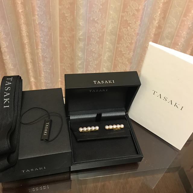 タサキ　TASAKI  バランス　イヤリング　　パール