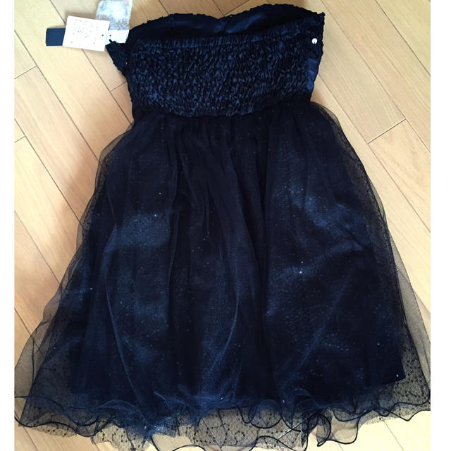 フラワーベアミニドレス レディースのフォーマル/ドレス(ミニドレス)の商品写真