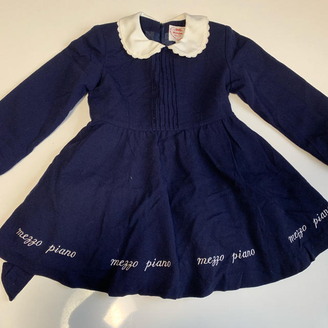 mezzo piano(メゾピアノ)のフォーマルワンピース 女児 110センチ キッズ/ベビー/マタニティのキッズ服女の子用(90cm~)(ドレス/フォーマル)の商品写真