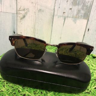 レイバン(Ray-Ban)の金子眼鏡製 ブロウ型 サングラス(サングラス/メガネ)