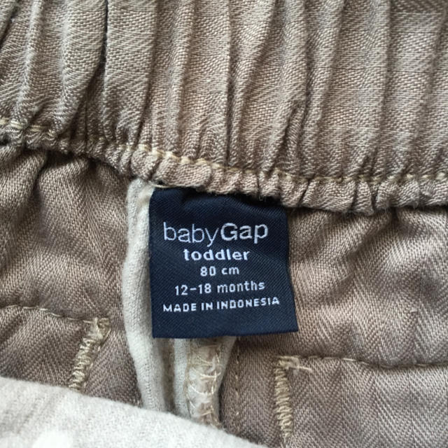 babyGAP(ベビーギャップ)のbabyGAP♡80cmショートパンツ キッズ/ベビー/マタニティのベビー服(~85cm)(パンツ)の商品写真