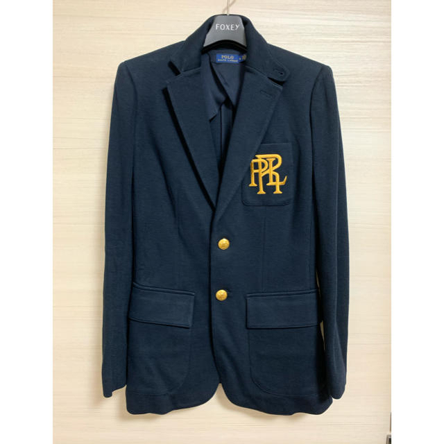 POLO RALPH LAUREN(ポロラルフローレン)のポロラルフローレン　ニットコットンブレザー　未使用　定番 レディースのジャケット/アウター(テーラードジャケット)の商品写真