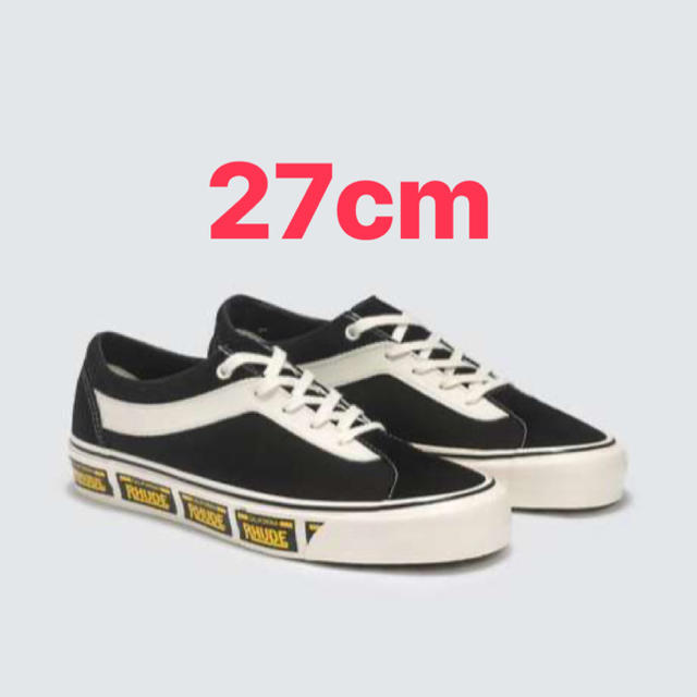 Rhude vans black 27cm