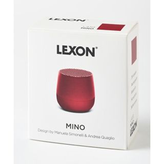 レクソン(LEXON)の【新品】LEXON MINO レクソン スピーカー レッド Bluetooth(スピーカー)