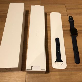 アップルウォッチ(Apple Watch)のApple Watch series2 42 mm ゴールド(その他)