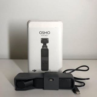 おまけ付き DJI OSMO POCKET 広角レンズおまけ付き 完動品(ビデオカメラ)