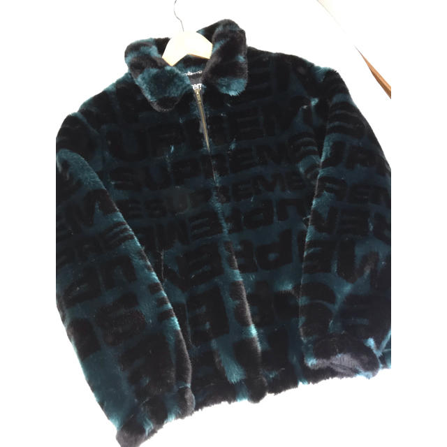 毛皮/ファーコートsupreme fur bomber jacket mサイズ