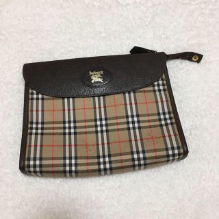 バーバリー(BURBERRY)のバーバリー  ノバチェック　クラッチバッグ(クラッチバッグ)