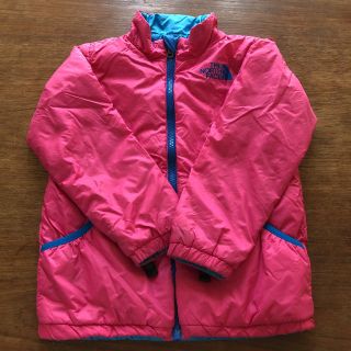 ザノースフェイス(THE NORTH FACE)のノースフェイス  キッズ　リバーシブル　ダウンジャケット　120(ジャケット/上着)