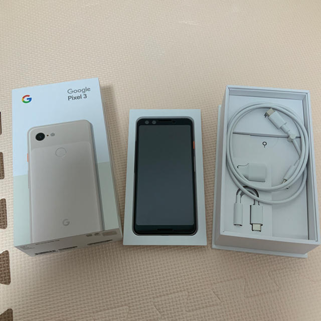 ANDROID(アンドロイド)のGoogle Pixel3 128GB NotPink sim フリー スマホ/家電/カメラのスマートフォン/携帯電話(スマートフォン本体)の商品写真