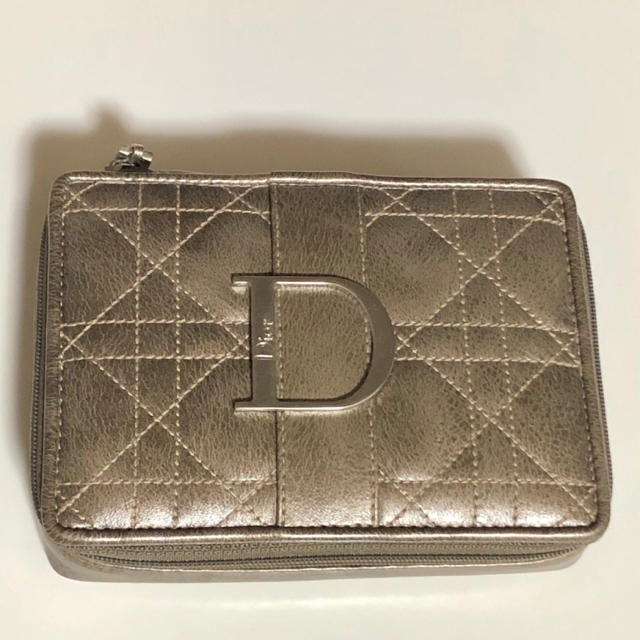 Dior(ディオール)のディオール☆メイクポーチ☆内側ミラー付き レディースのファッション小物(ポーチ)の商品写真