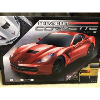 シボレー(Chevrolet)のシボレー　コルベット　RED(トイラジコン)