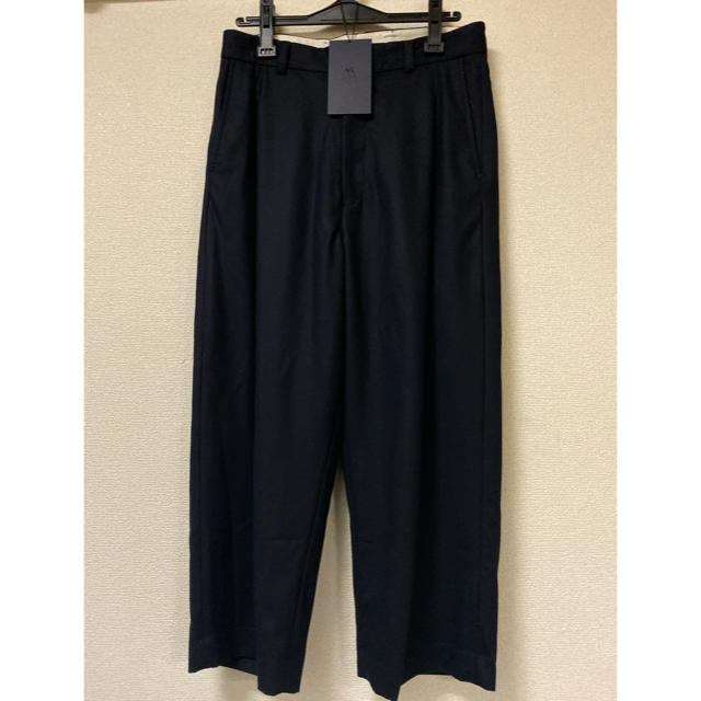 URU TOKYO ウル 19AW WOOL 1TUCK PANTS - www.sorbillomenu.com