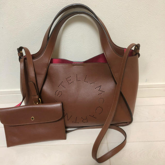 Stella McCartney(ステラマッカートニー)のSTELLA McCARTNEY ステラ ロゴ クロス 2way トートバッグ レディースのバッグ(トートバッグ)の商品写真